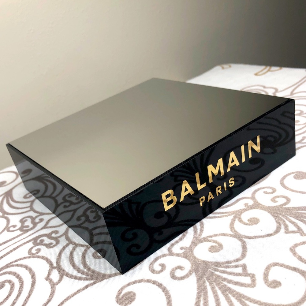 Balmain Black and Gold Decorative Accent